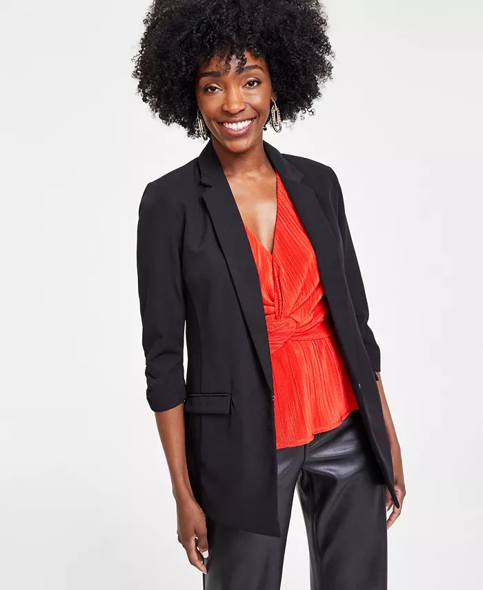 I.N.C. International Concepts Women's Menswear Blazer, Created for Macy's - Macy's | Macy's