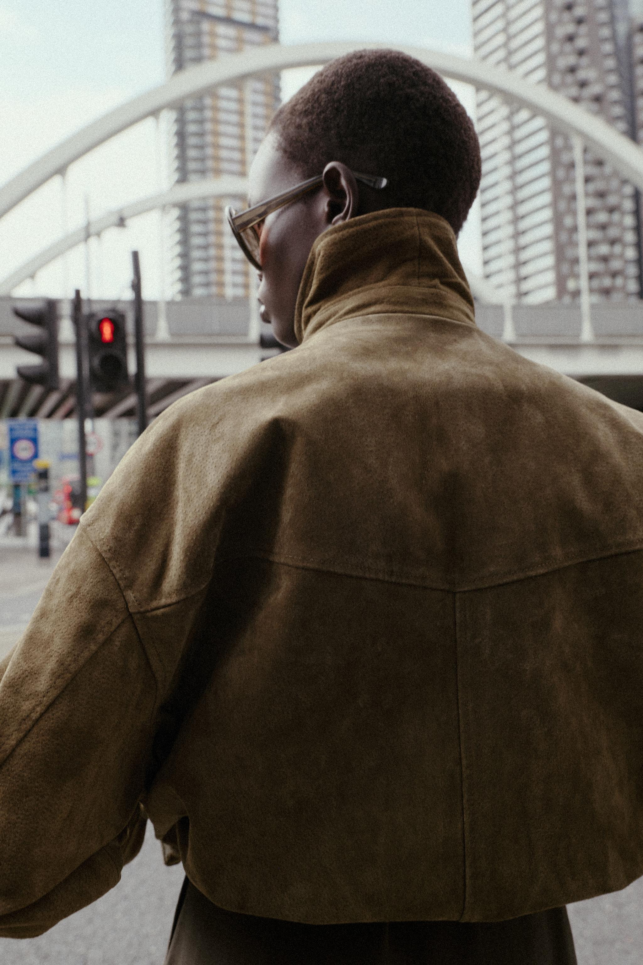 100% LEATHER BOMBER JACKET | Zara UK