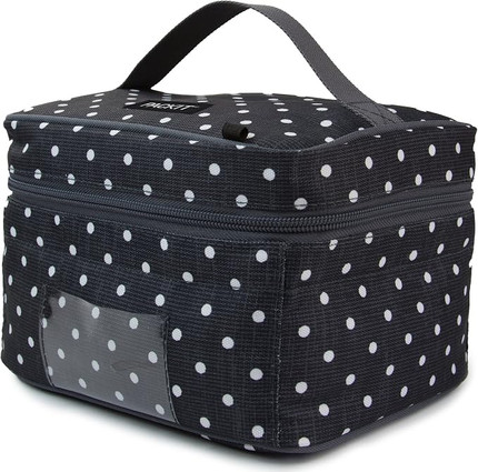 Click for more info about PackIt Freezable Baby Bottle Cooler for Breastmilk and Formula, Polka Dots