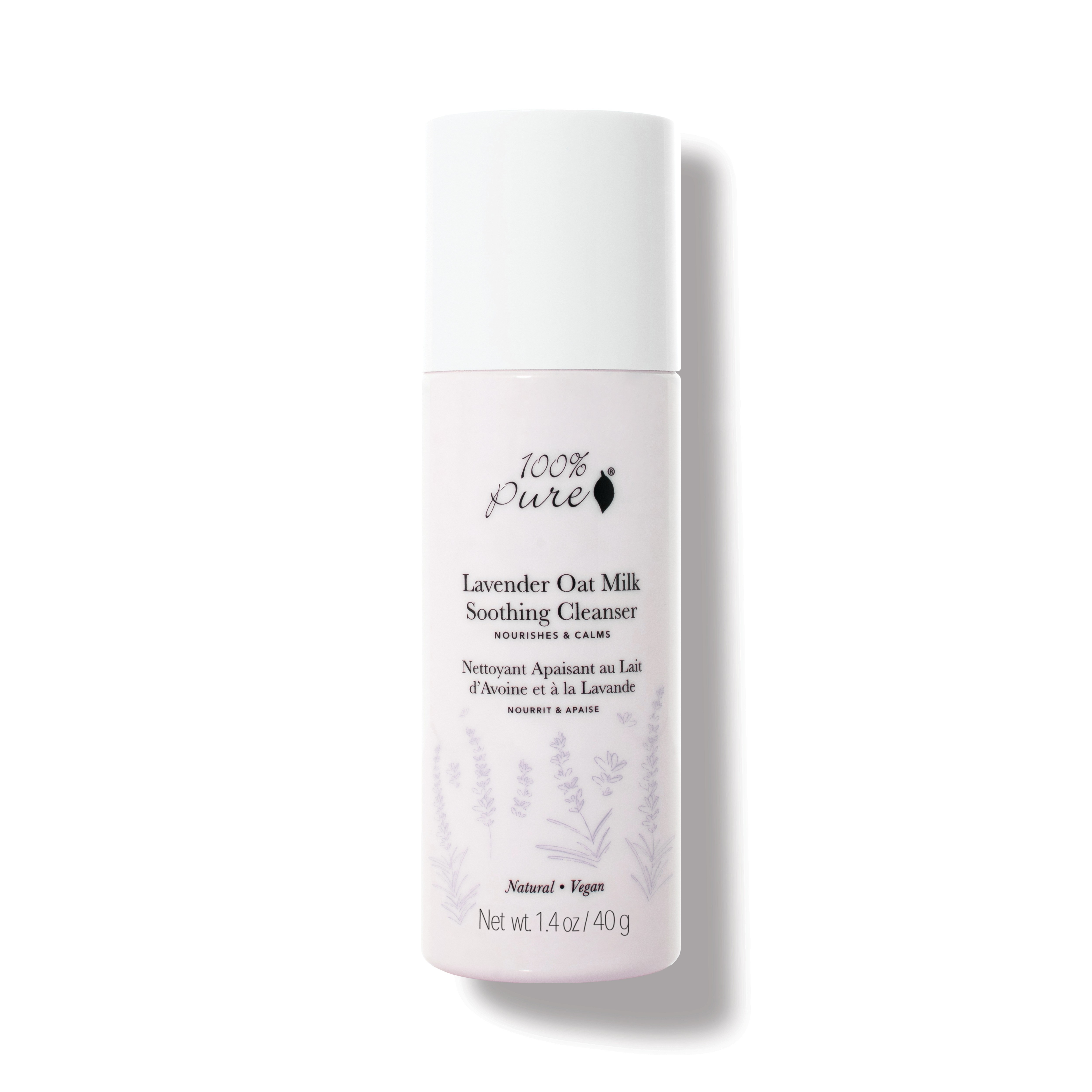 Lavender Oat Milk Soothing Cleanser | 100% PURE
