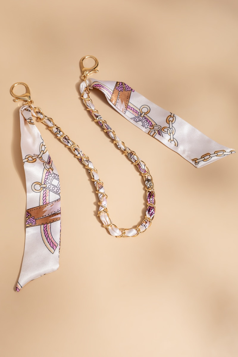 Sarah Scarf Bag Charm | Francesca's