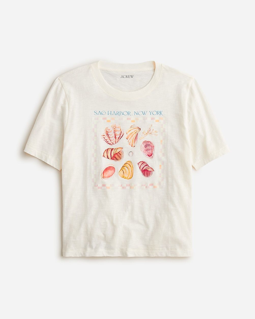 Relaxed-fit "Shell" graphic T-shirt | J.Crew US