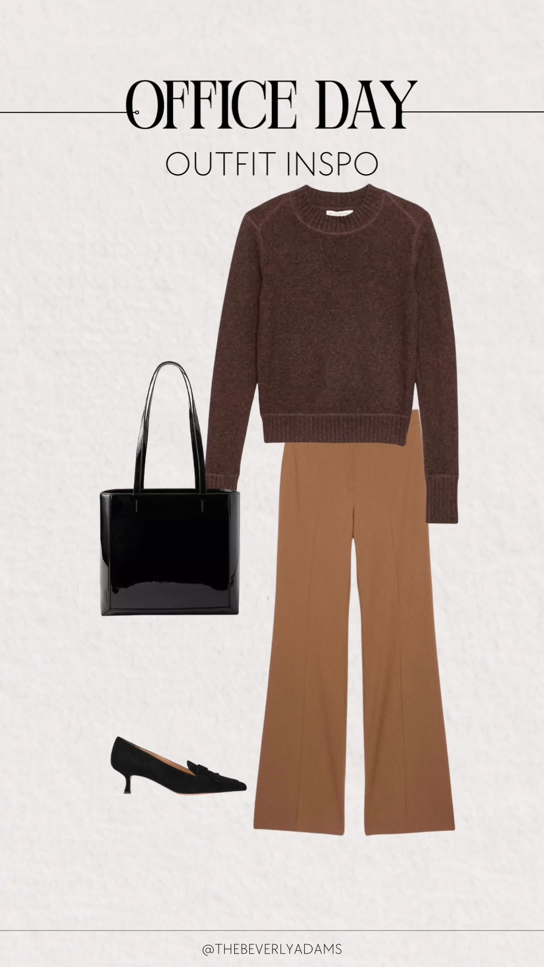 Monochromatic look outfit inspiration for office days. This is one of my go to no think outfits for Monday morning. 
#workwearstyle #officeoutfit #workingmomstyle #classicworkwear #ltkworkwear
