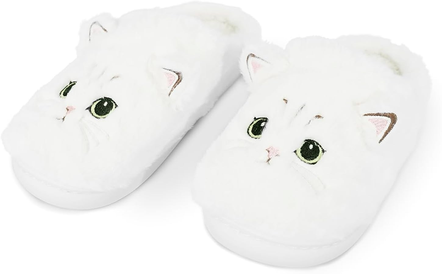 Cute Cat Sheep House Slippers for Women Men Fluffy Plush Slippers Cozy Soft Memory Foam Indoor Sh... | Amazon (US)