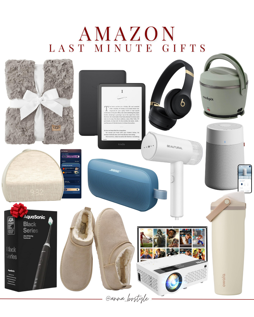  Last minute gifts from Amazon that will arrive before Christmas, quick shipping gifts, annabrstylee

 

#LTKHoliday #LTKGiftGuide #LTKFindsUnder100