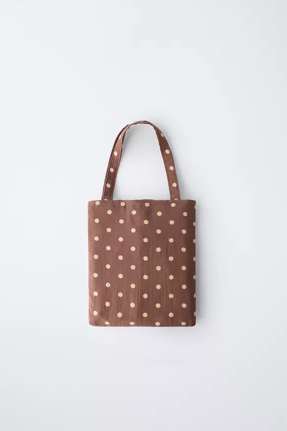 POLKA DOT BAG TOWEL | Zara US