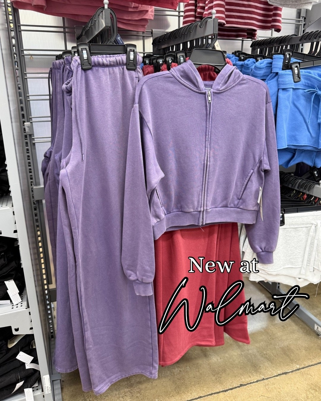 New matching sets at Walmart! These are so soft and comfy! Under $30 for the set & comes in several colors.

#LTKootd #LTKmomlife #LTKActive