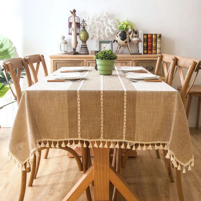 Dunbar Elegant Rectangle Tablecloth | Wayfair North America