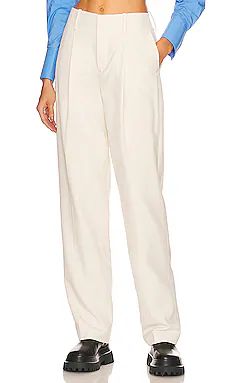 L'academie Obie Trouser in Off White from Revolve.com | Revolve Clothing (Global)