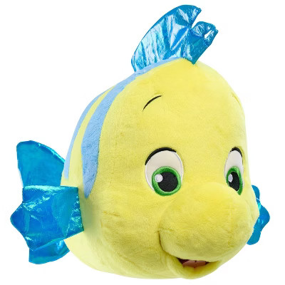 Disney Signature Collection Flounder Clubhouse Plush Stuffed Animal: Fish Character, Polyester Ma... | Target