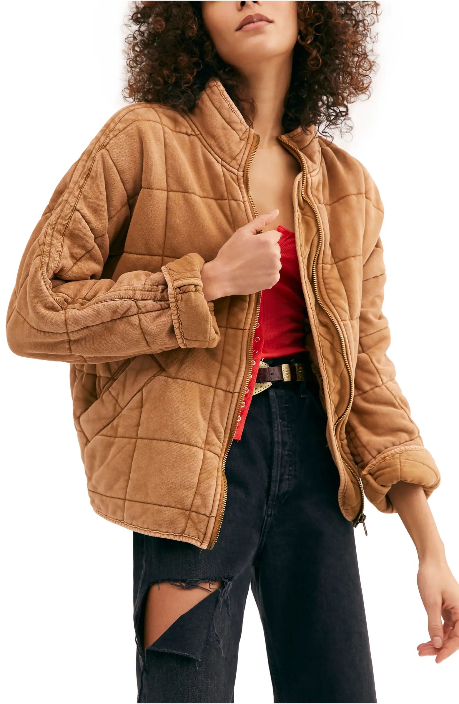 Dolman Sleeve Quilted Jacket | Nordstrom