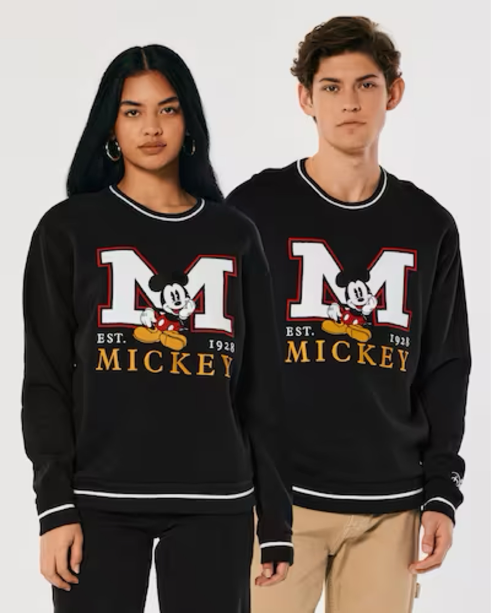 
This is a great collaboration from Hollister X Disney! These are unisex crew neck sweaters. I love the vintage preppy style. It is giving 90s vintage Disney! 

#LTKFind