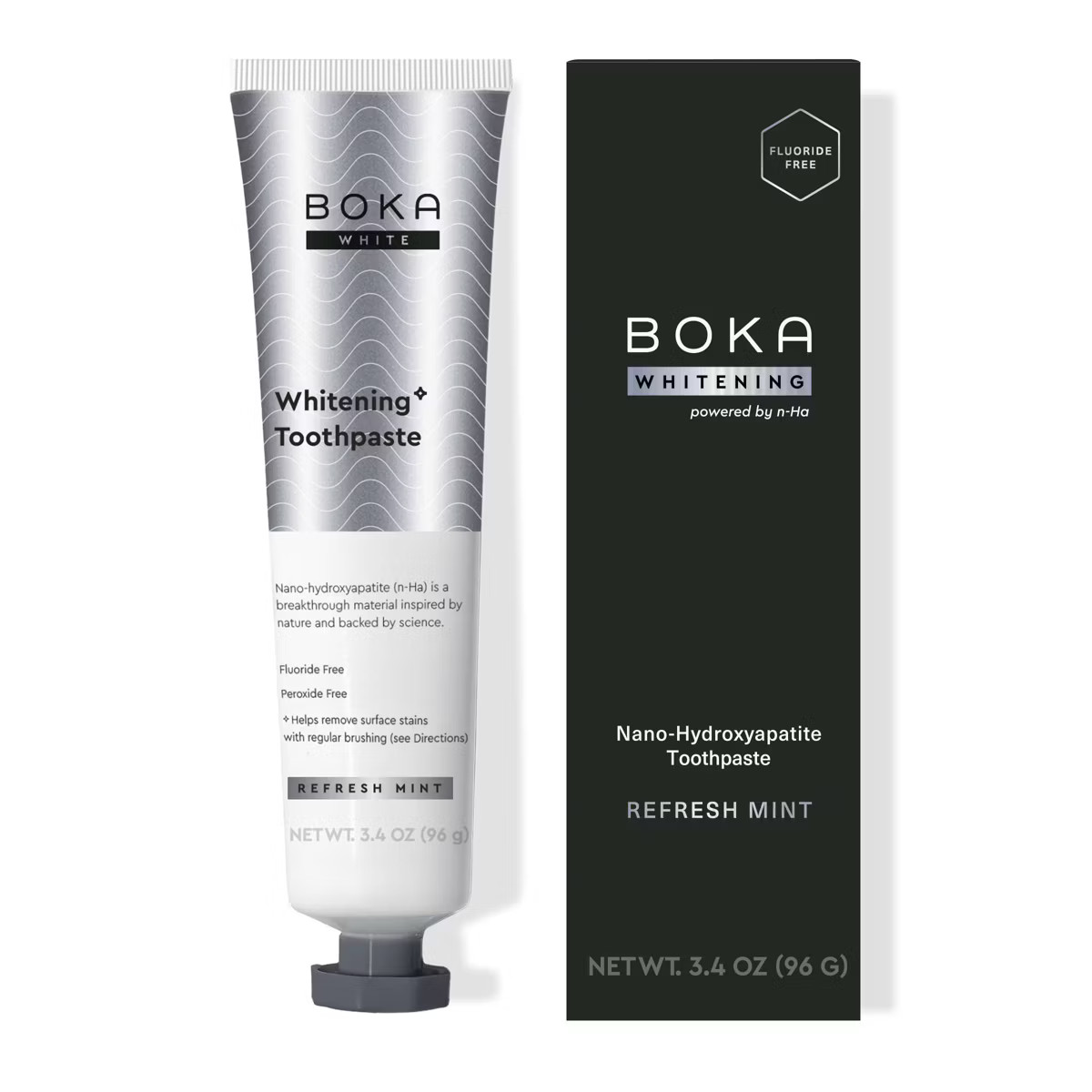 Boka Whitening- Fluoride Free- Nano Hydroxyapatite Toothpaste - 3.4oz | Target