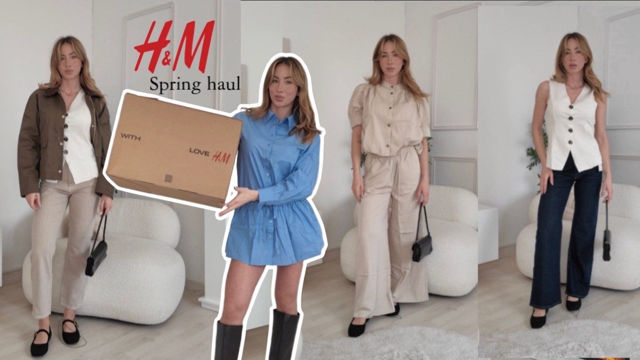H&M Spring Haul Try On 2026 🌷 Nuovo Drop + Outfit Primavera

#LTKjeans #LTKspring #LTKitalia