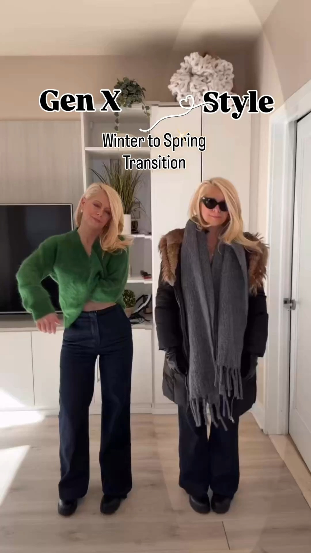 Gen X Style Fix: Winter 🥶 to Spring 🌸Edition. 

Ready to trade in the winter layers for a touch of spring? ✨ Here’s a look at how I’m transitioning my style from bulky winter layers to the fresh feeling of spring:

Comment CASUAL for more elevated casual outfit formulas you can actually wear IRL! 💖

➡️ Switch the bulky sweater for a sleeveless turtleneck. Still warm but not hot 🥵 

➡️ Switch the scarf and puffer coat for a light wrap coat

➡️ Switch the darker colors for light or neutral aesthetic 

These simple swaps will elevate your next outfit! Save this one for later! 



#GenXStyle #WinterToSpring #TransitionStyle #Over40Fashion #ElevatedStyle

#LTKootd #LTKgrwm #LTKSpringSale