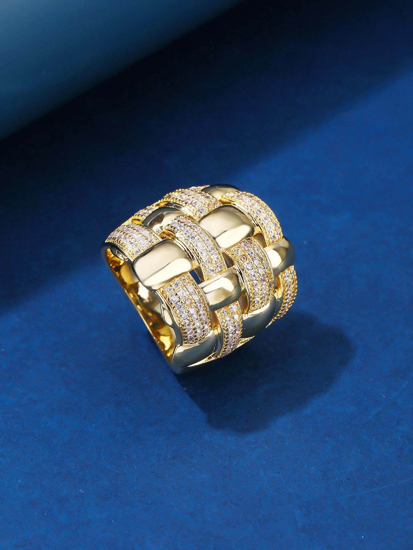 Cubic Zirconia Decor Ring | SHEIN