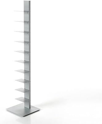 Sapiens Original Bookcase by Bruno Rainaldi, H 59.8 inches (10 Shelves) White | Amazon (US)