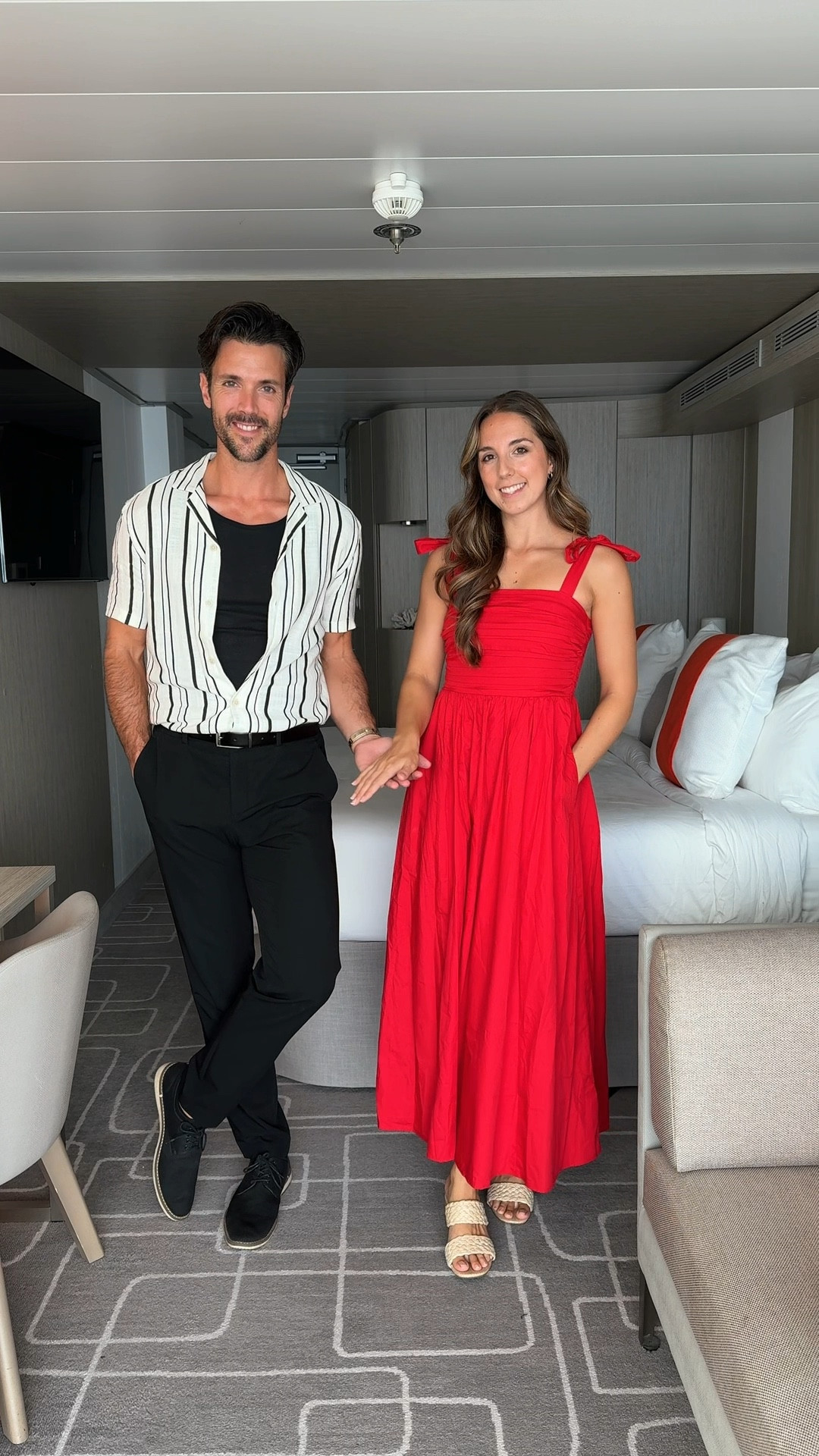 Full week of evening and dinner outfits we were on our cruise. 

I got SO many compliments on my red dress from Abercrombie and my crochet set from Dynamite! I also loved pairing my Dolce Vita shoes with my outfits, I typically pack in a carry on so I only bring one evening shoe. Linking some similar finds to things that are a bit older and aren’t made anymore. 

All of these were perfect for our Caribbean vacation  

#LTKTravel #LTKFindsUnder50 #LTKFindsUnder100