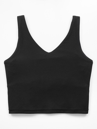 Transcend V-Neck Crop Sports Bra D-DD | Athleta