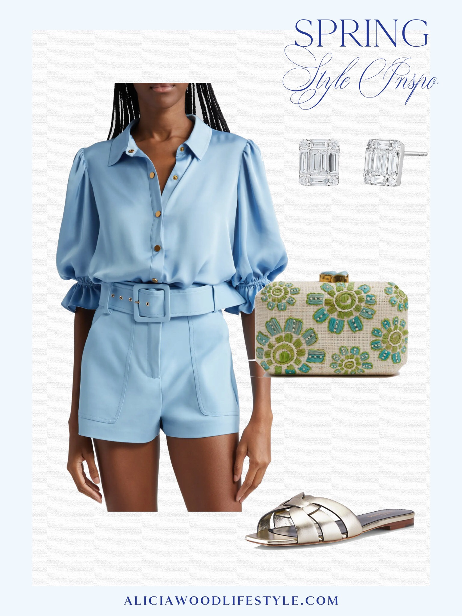 Looking for an elevated shorts outfit?   Paired with a heel or fall and an embroidered clutch takes you to dinner easily.  

#LTKSeasonal #LTKover40 #LTKstyletip