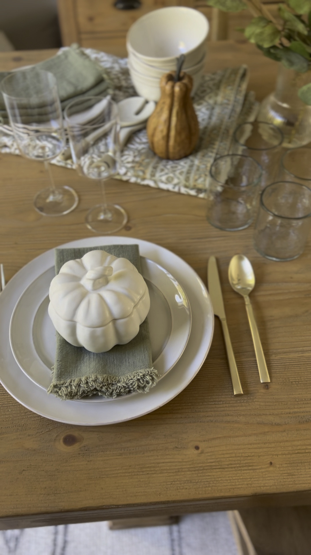 Tablescape
Tablesetting 
Fall table 
Pottery Barn 
My Pottery Barn 

#LTKHome #LTKFindsUnder100 #LTKFindsUnder50