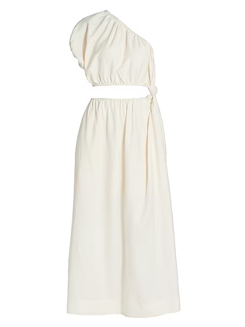 One-Shoulder Cutout Maxi Dress | Saks Fifth Avenue