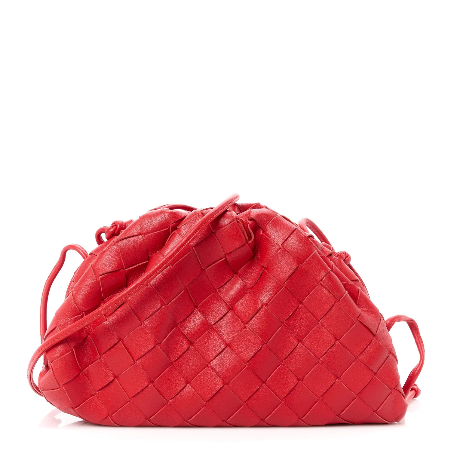 BOTTEGA VENETA Nappa Intrecciato The Mini Pouch Lollipop | FASHIONPHILE (US)