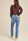 m jeans by maurices™ Kick Boot Ankle High Rise Ripped Jean | Maurices