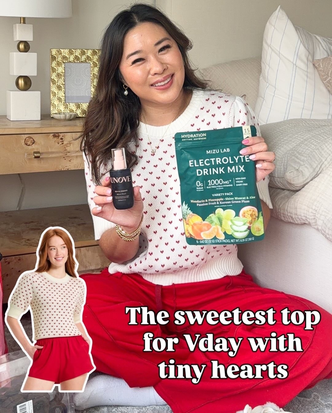 Valentine’s Day heart sweater 

#LTKValentine #LTKmomlife