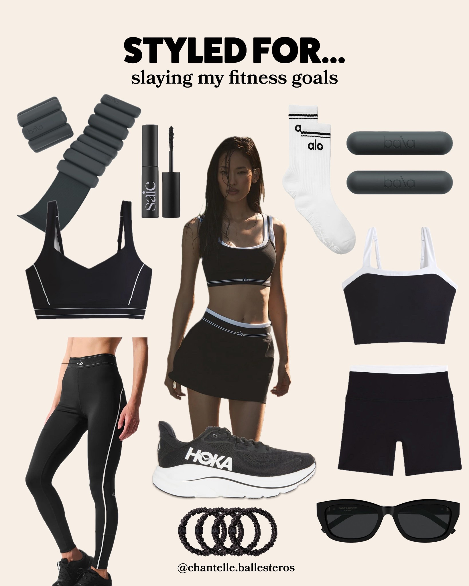 Slaying my fitness goals in style 🖤👟

If new workout gear motivates you just as much as the workout itself, this black fitness outfit inspo is for you. A coordinated workout set, cozy crew socks, ankle weights, and stunner shades make showing up for your fitness routine feel exciting and intentional! 

Perfect for anyone looking for stylish workout outfits, fitness motivation, or color-themed activewear that makes you feel confident while you move. Because when you feel good in what you’re wearing, staying consistent with your fitness goals gets a whole lot easier.

✨ Save this for your next workout refresh & shop all my black fitness favorites below! 

#LTKfitnessgoals #LTKootd #LTKActive