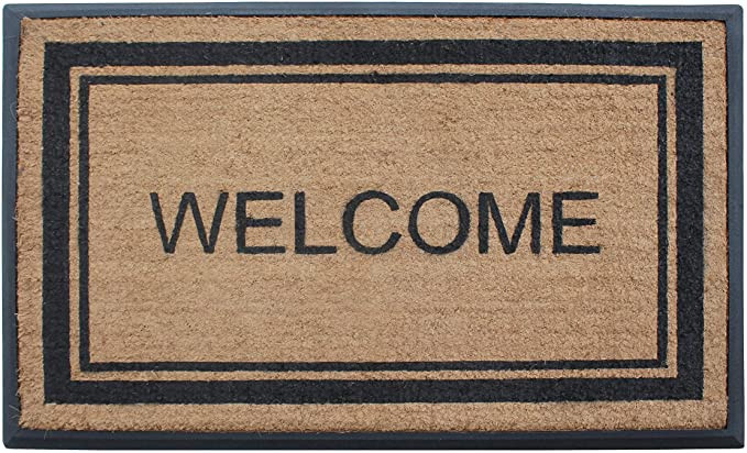 A1 Home Collections A1HC Natural Coir & Rubber Door Mat, Thick Durable Doormats for, Large Size D... | Amazon (US)