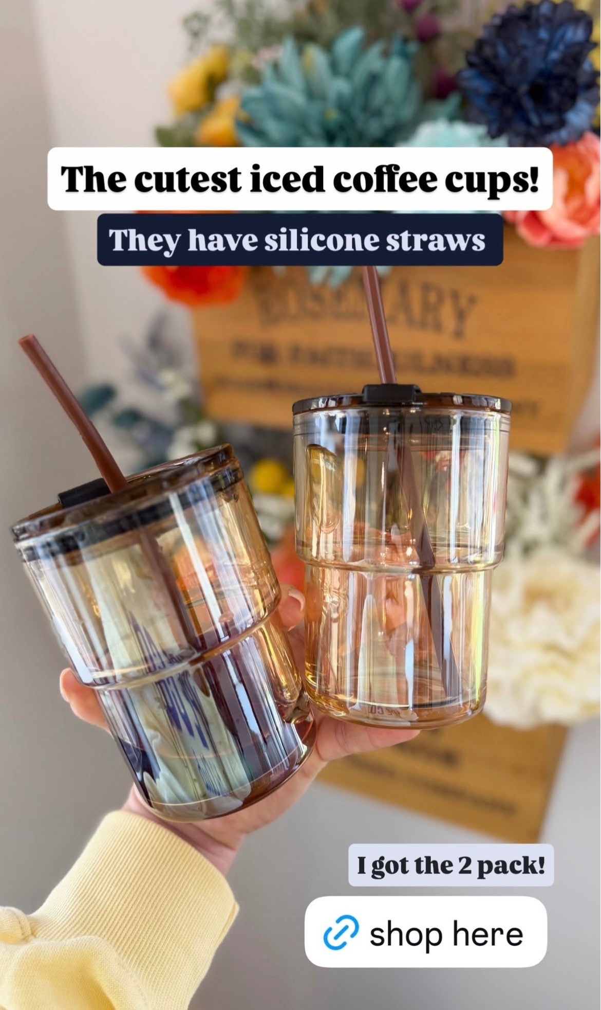 Cutest coffee cups! They have silicone straws! 

#LTKmomlife #LTKHome #LTKmorningroutine