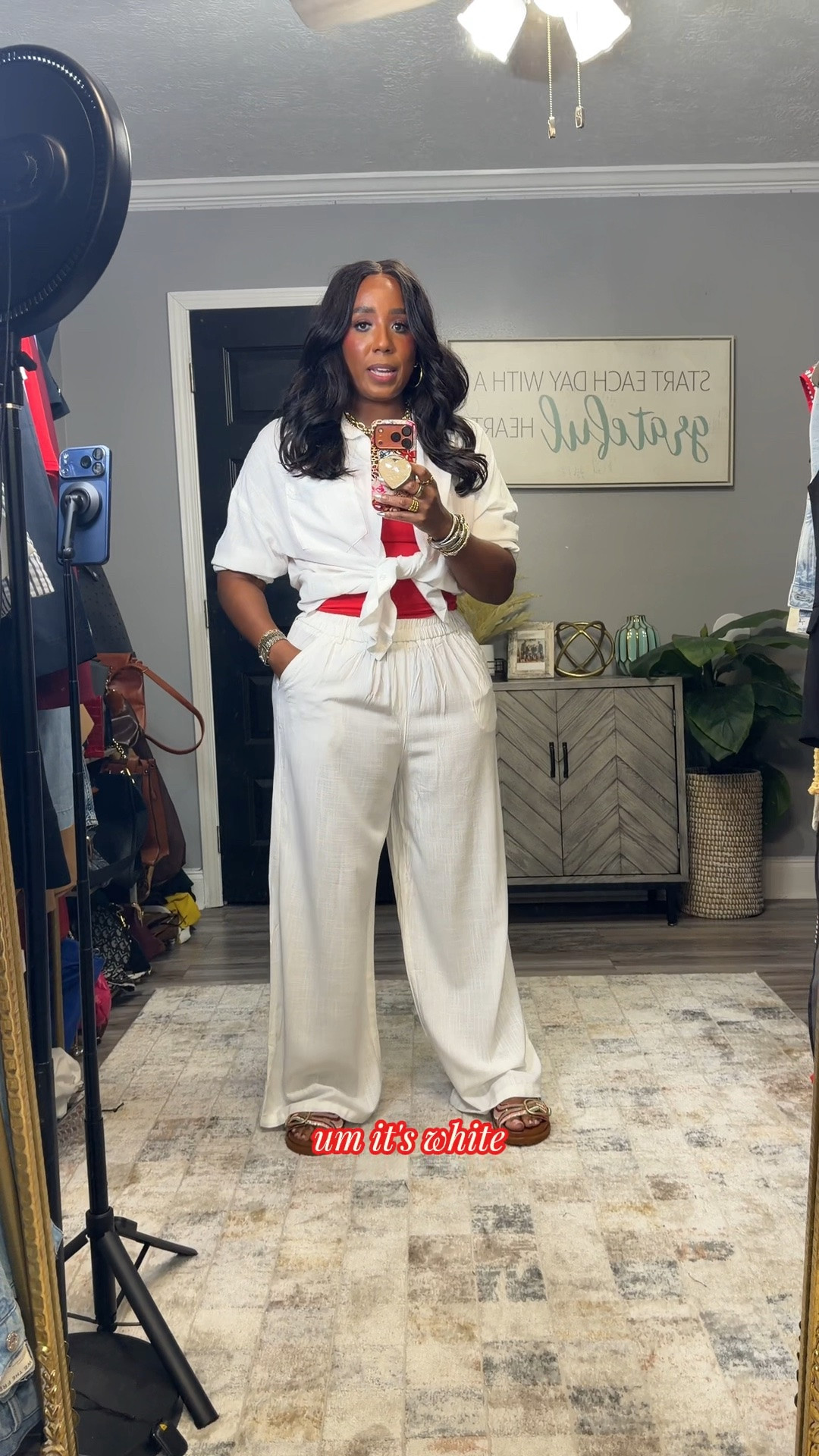 Summer dressing just got so much easier. ☀️ These Amazon sets are giving effortless style without the designer price tag. Whether you’re heading to brunch, church, vacation, a beach dinner, date night, errands, or a girls’ day out, these pieces make getting dressed simple while still looking polished.

From breezy wide-leg sets to chic matching separates, these are the kind of outfits you’ll keep reaching for all season long—and they’re comfortable enough to wear all day.

SIZING REFERENCE:
5’5” • 165 lbs • Size 10

Which look is your favorite? 💚🤍❤️

#amazonfashion #amazonfinds #amazonstyle #fashionover40 #summerstyle

#LTKootd #LTKOver40 #LTKMidsize