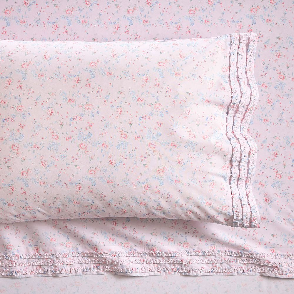 LoveShackFancy Windsor Rose Sheet Set | Pottery Barn Teen