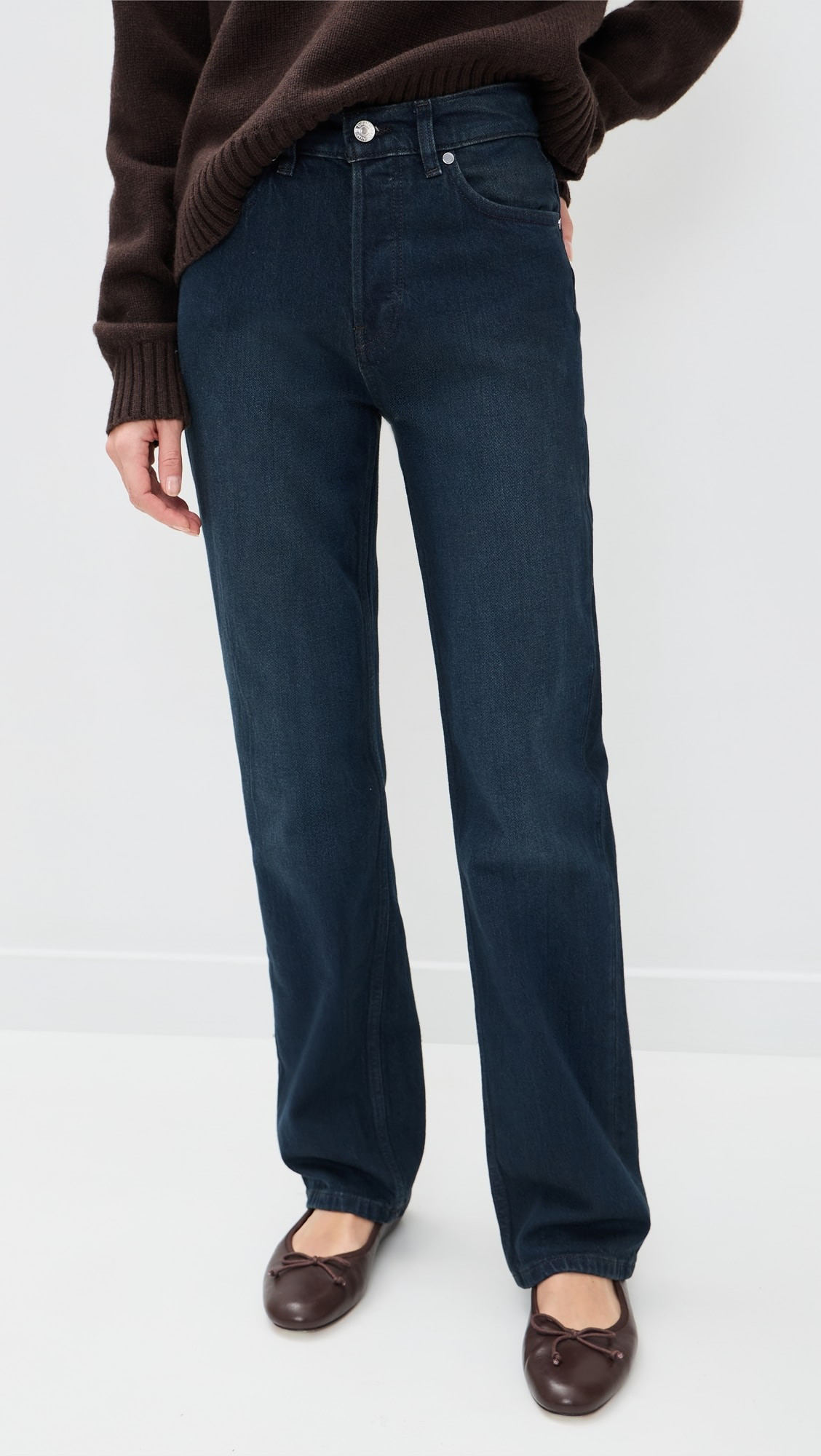 High Rise Straight Jeans | Shopbop