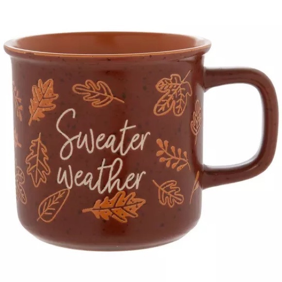(2) Sweater Weather Leaves Mug | Poshmark