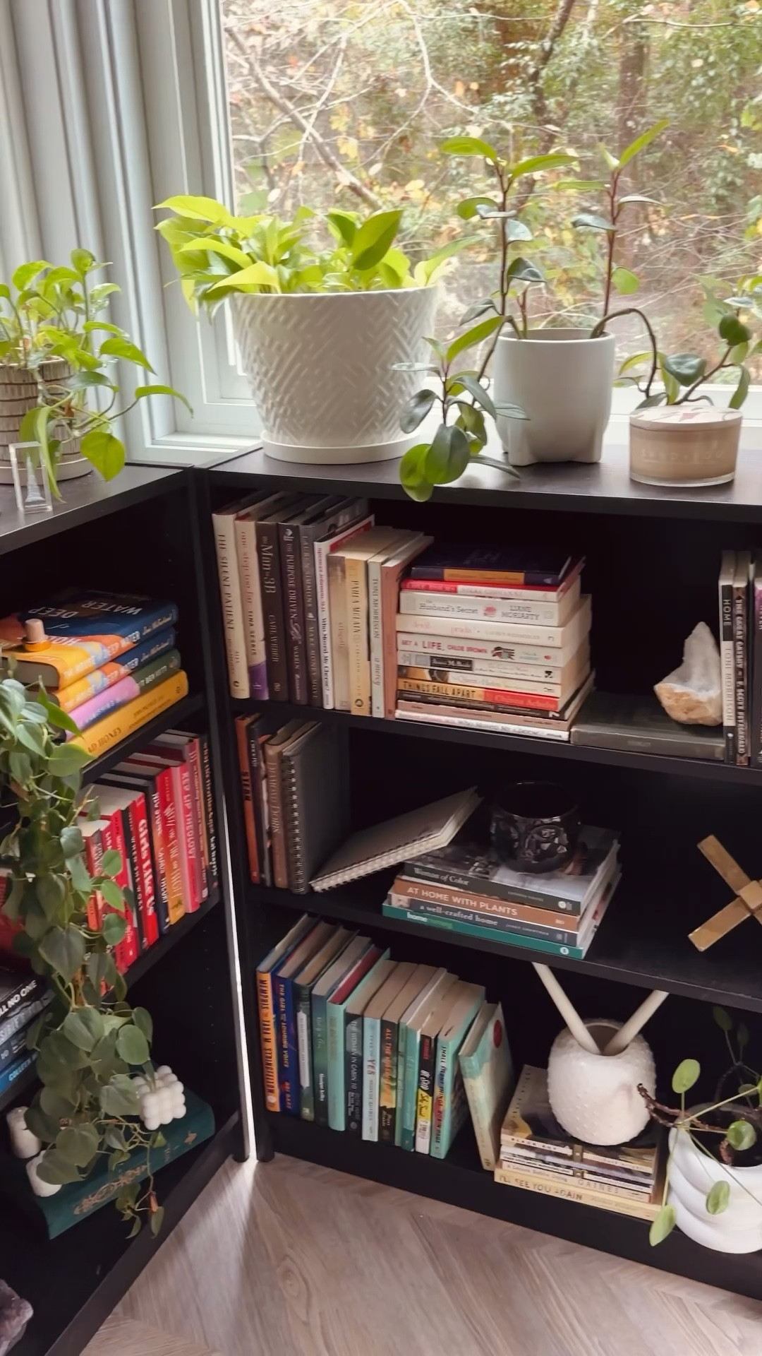 My library is coming together so nicely and I LOVE that for me. All the shelves are from IKEA (Billie bookcase) but linking everything else  

#LTKhome