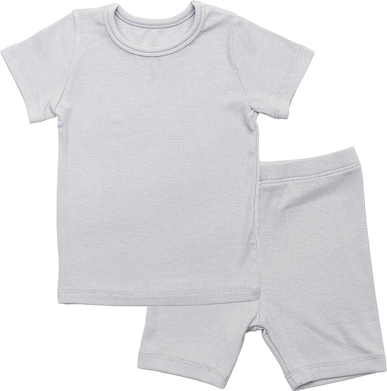 Newborn Baby Little Boys Girls Snug-Fit Pajamas Summer Winter Short/Long Sleeve Sets Pjs Kids Clo... | Amazon (US)