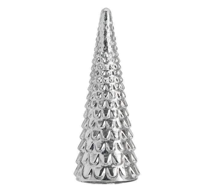 Mercury Glass Tree Cloches | Pottery Barn (US)