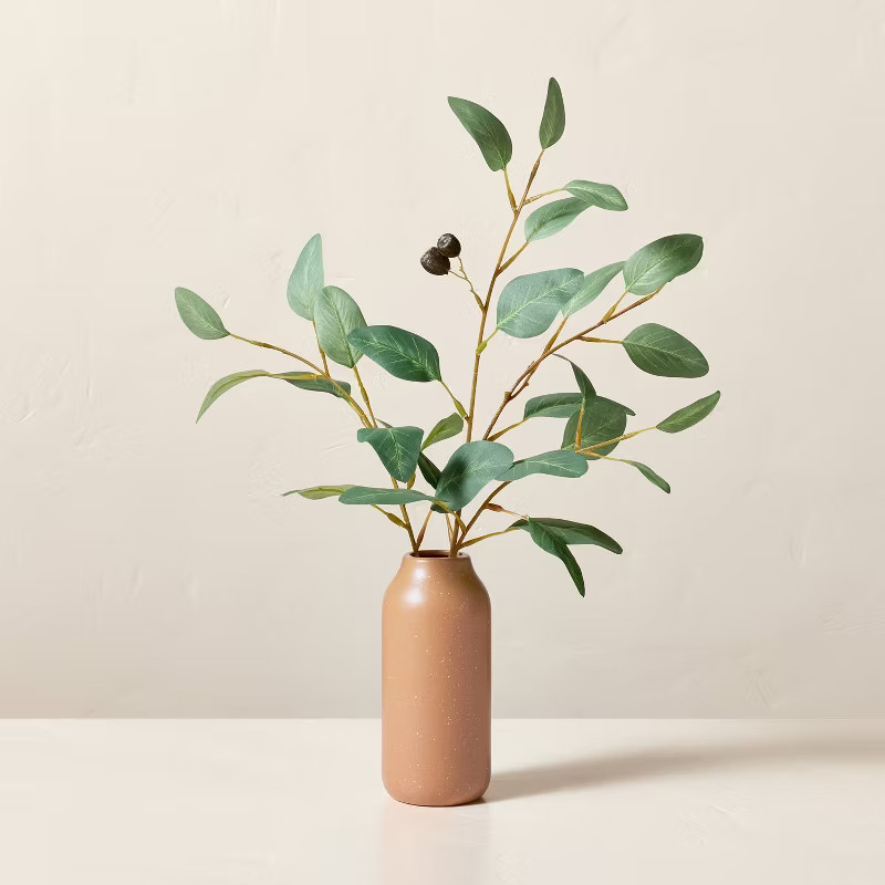 Faux Eucalyptus Terracotta Arrangement - Hearth & Hand™ with Magnolia | Target