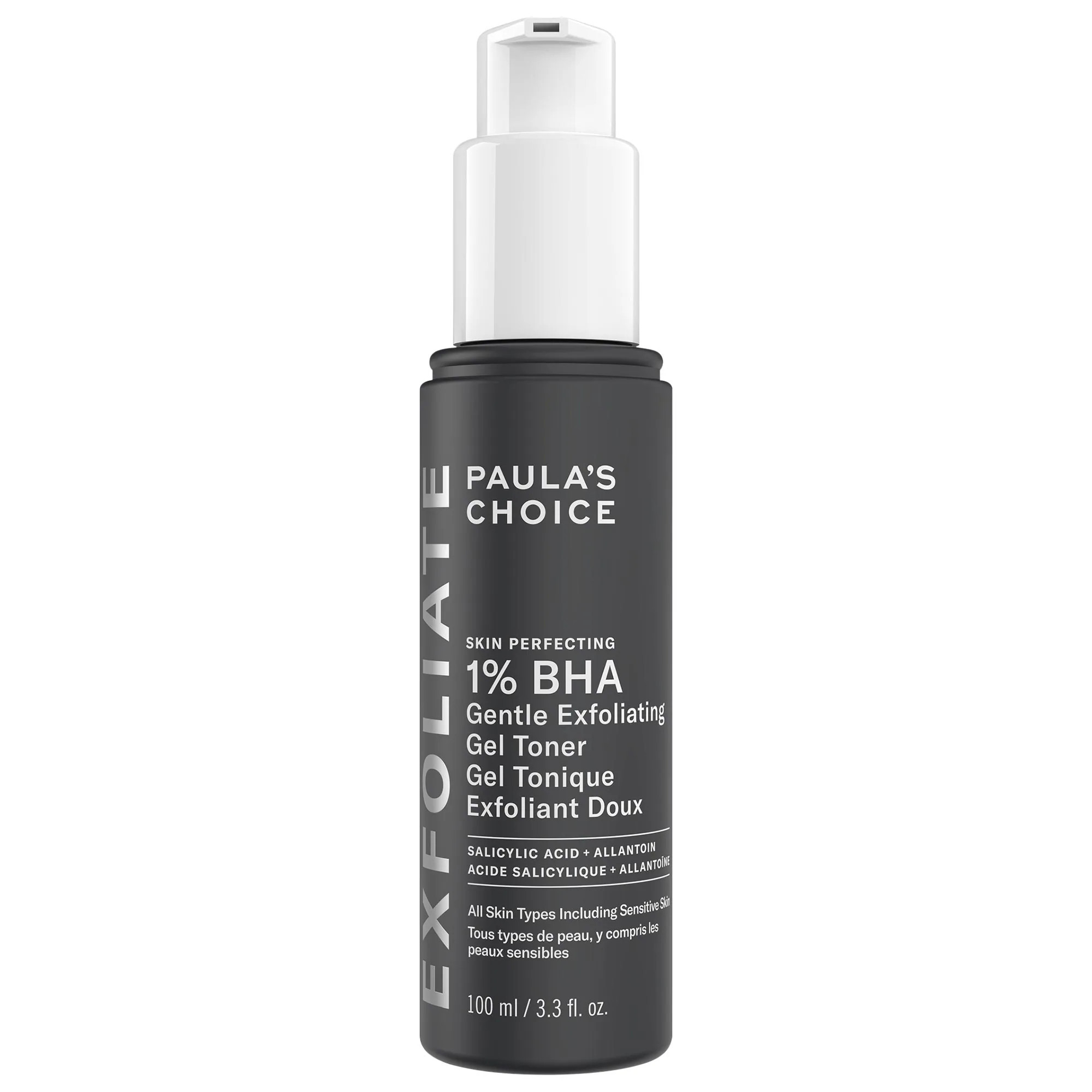 Paula's Choice Skin Perfecting 1% BHA Gentle Exfoliating Gel Toner for Sensitive Skin 3.3 oz/100 ml | Sephora (US)