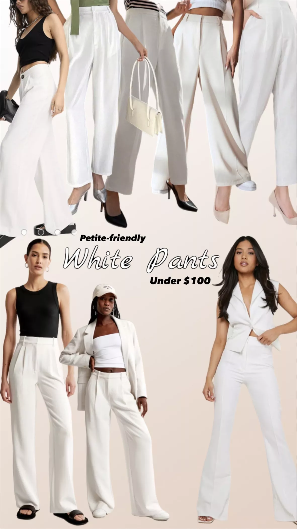 DAZY Plicated Wide Leg Tailored Pants  Tailored pants outfit, Tailored  trousers, Beige pants outfit