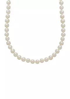 Belk & Co. 14K Yellow Gold Freshwater Pearl Strand Necklace | Belk