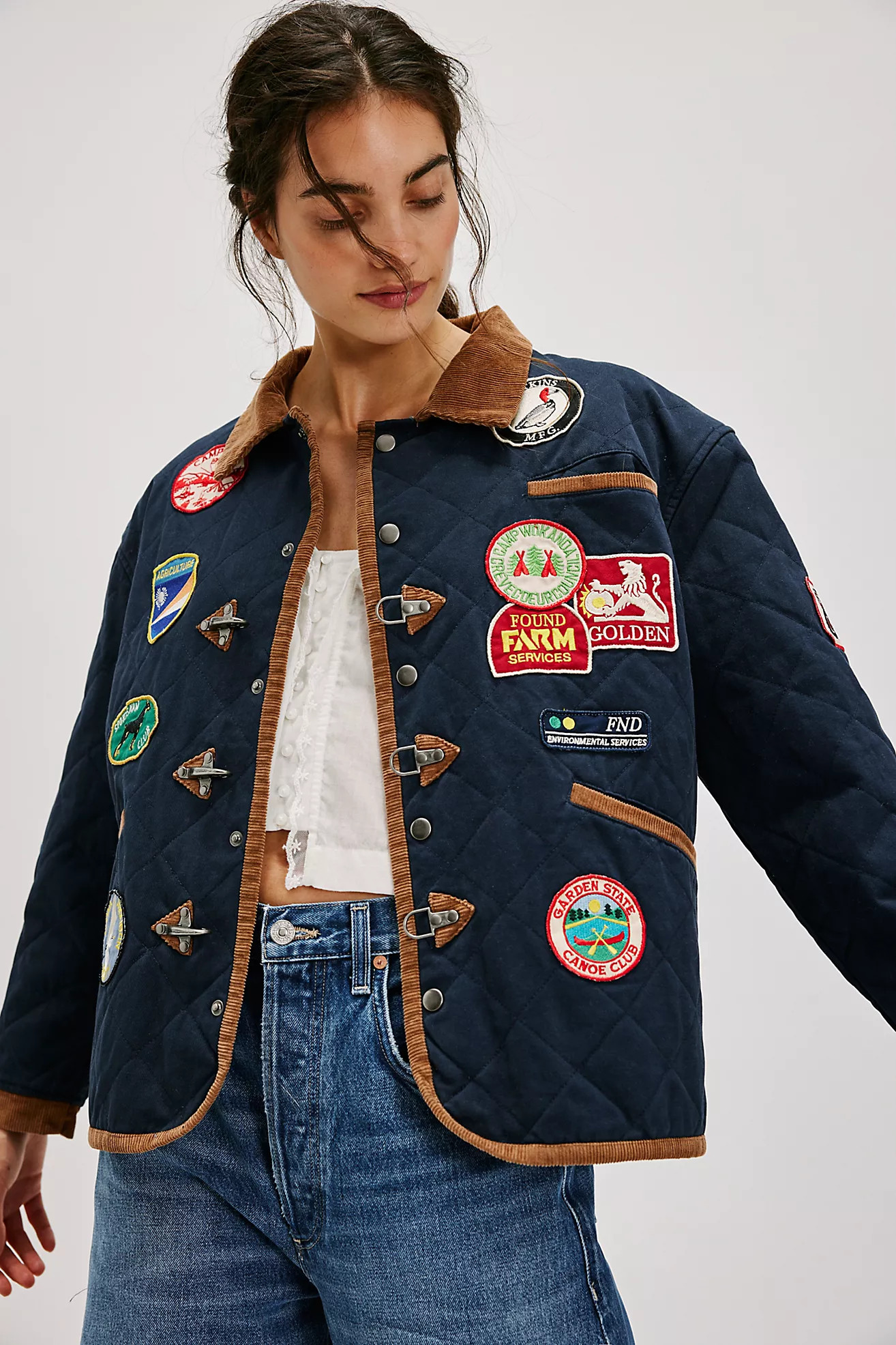 Farmstead Quilt Patch Jacket | Free People (Global - UK&FR Excluded)