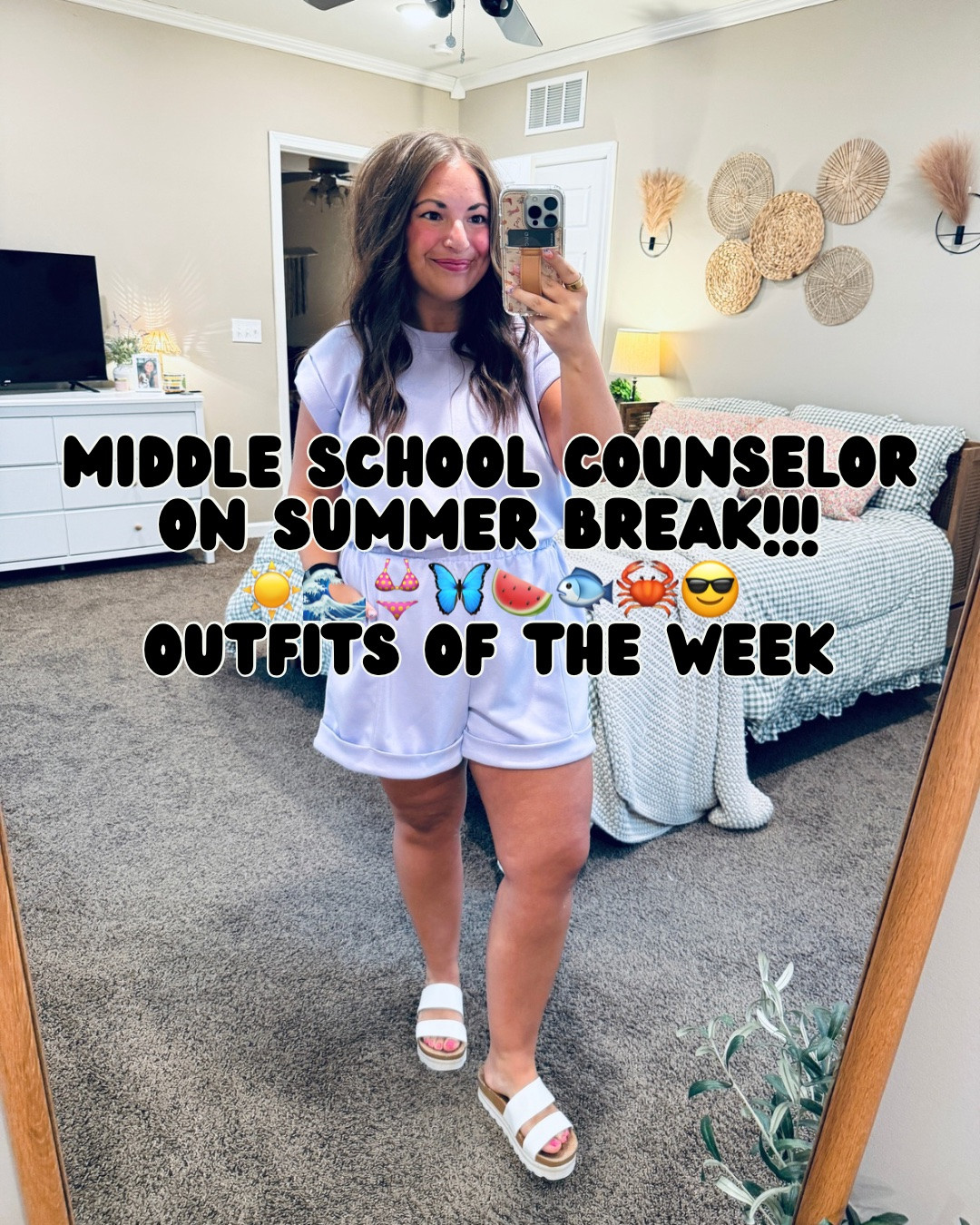 Last week’s middle school counselor on summer break (!!!) outfit round up! ☀️🌊👙🦋🍉🐟🦀😎 Cheers to summer, baby! ⭐️

#LTKootd #LTKSeasonal #LTKMidsize