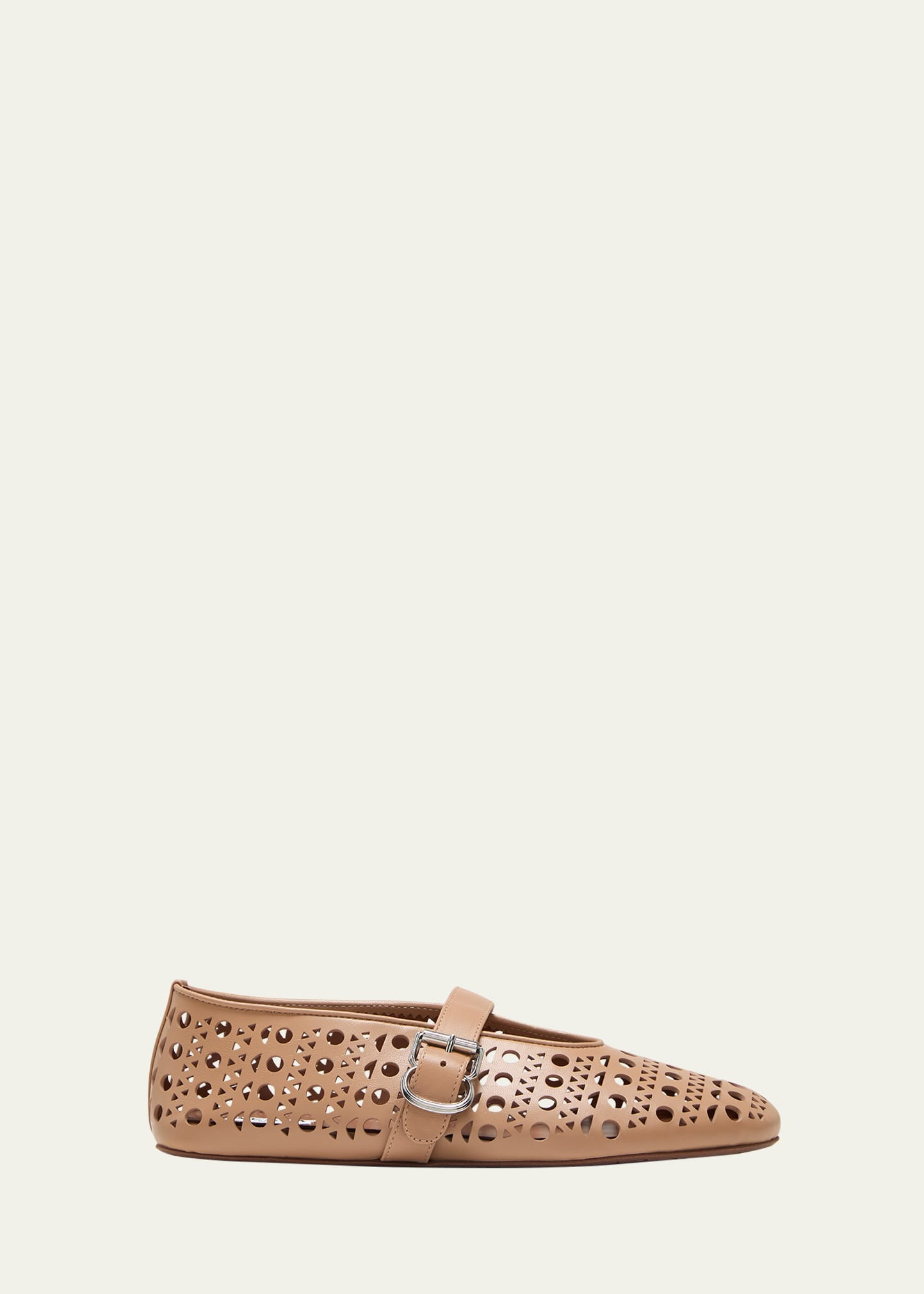 Vienne Cutout Mary Jane Ballerina Flats | Bergdorf Goodman