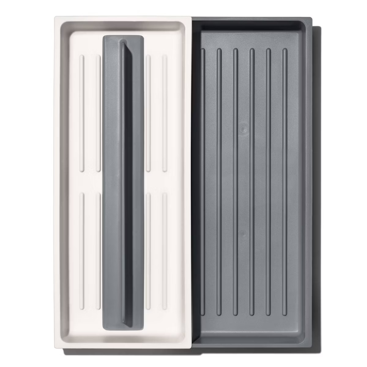 OXO Long Handled Tool Organizer: Utensil & Kitchen Drawer Storage, White/Gray, Hand Wash, TPE & P... | Target