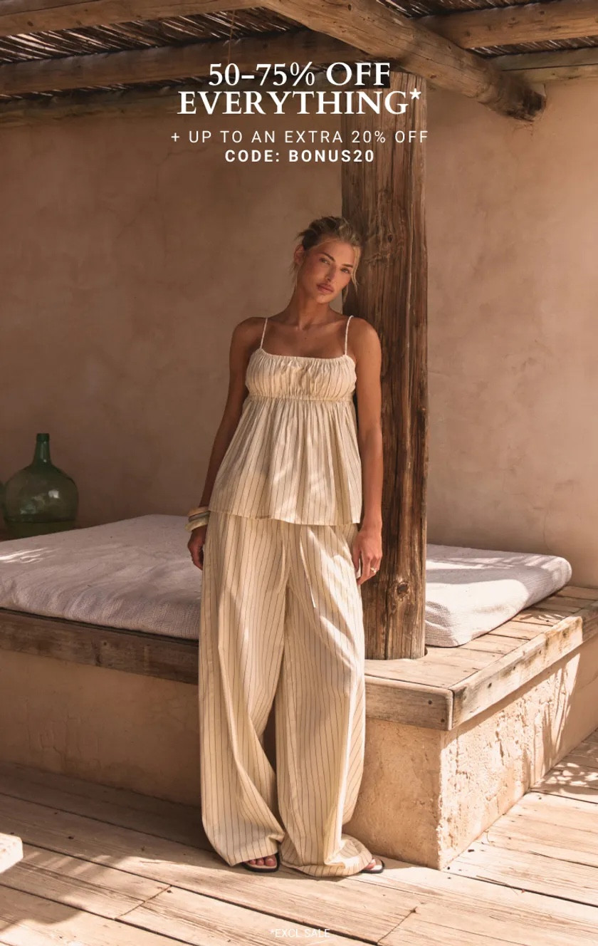 Up to 75% off EVERYTHING at Pretty Little Thing and I am not missing this. This is the perfect time to grab all your spring and summer outfits for a fraction of the price. Dresses, sets, basics, and statement pieces all on sale.

Shop the Pretty Little Thing sale on my LTK.

#ShoppingWithPriiincesss #PrettyLittleThing #PLTStyle #SaleAlert #LTKDeals #LTKFashion #AffordableFashion #SpringStyle #FashionFinds #ClosetRefresh #OutfitInspo #StyleOnABudget #TrendyLooks #AtlantaMom #Atlantamom #Atlantabloggers #Atlantablogger #AtlantaCreator #Atlantacontentcreators #Atlantacontentcreator

#LTKFestival #LTKSaleAlert #LTKootd