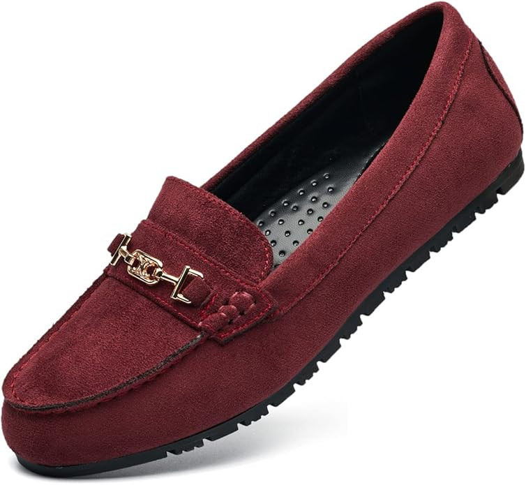 DeYashopin Women's Flats Shoes Leisure Shoes Slip On Work Shoes Comfort Walking Shoes | Amazon (US)