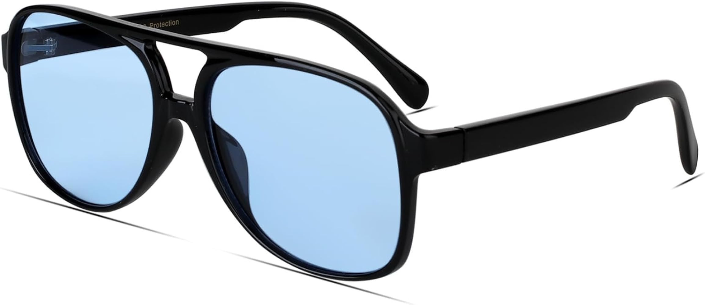 Freckles Mark Vintage Retro 70s Sunglasses for Women Men Classic Large Square Aviator Trendy Glas... | Amazon (US)